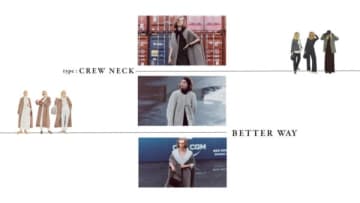 使えるコートは「えりがない」着込んでも太く見えない「重ね着が上手くなる」3パターン