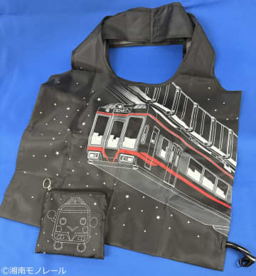 【湘南モノレール】「しょもたん」や5000系レッドラインのイラストが映える♪『湘南モノレール OJICOⓇ 2025NEWエコバッグ』が登場♪