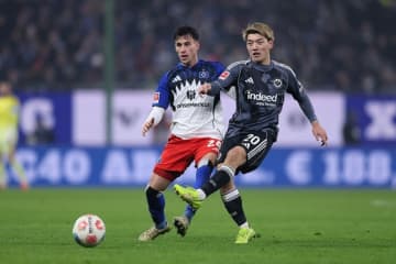 堂安律フル出場のフランクフルト、リーグ戦連勝ならず…敵地でハンブルガーSVとドロー