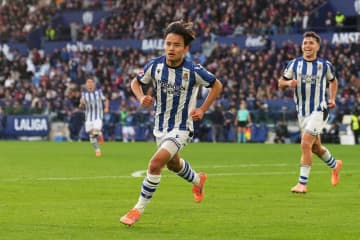 久保建英のヘディング弾で先制も…レアル・ソシエダ逃げ切れず、後半ATにPK献上で最下位レバンテとドロー