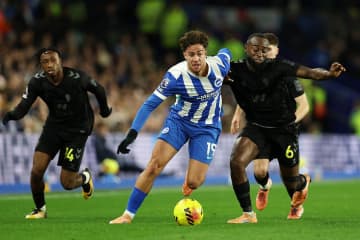 ブライトンがサンダーランドとスコアレスドロー…リーグ戦4試合未勝利に　三笘薫は63分から途中出場