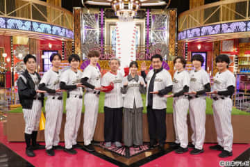 SixTONES、ムロツヨシ＆西野七瀬と大騒ぎ！　動体視力でムロ劇場開幕＆サイズの晩餐ランキングも