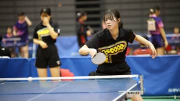帝塚山、西宮今津、東舞鶴などが2回戦進出＜卓球・近畿高校新人大会2025女子学校対抗1回戦＞