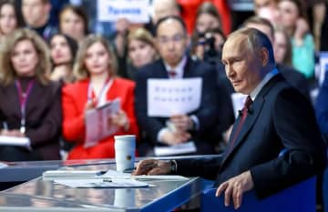 新たな「特別軍事作戦」は行わず、ロシアが「敬意」をもって扱われれば　プーチン氏年末会見