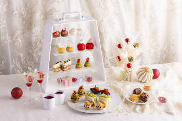 ヒルトン広島、「ホワイト・クリスマス・アフタヌーンティー」開催中　12月28日まで