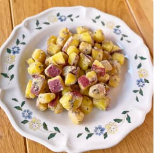 【さつまいも、カリッと焼くだけ】「気づいたらなくなる」簡単おやつ