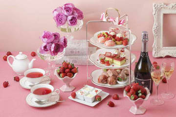 グランドニッコー東京 台場、あまおうアフタヌーンティーセットを販売　2026年1月1日から