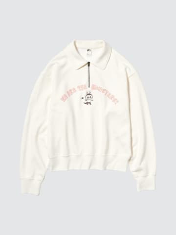ユニクロ「UT」に“ラブブ”のスウェットが登場！　日常コーデに使いやすい全3色