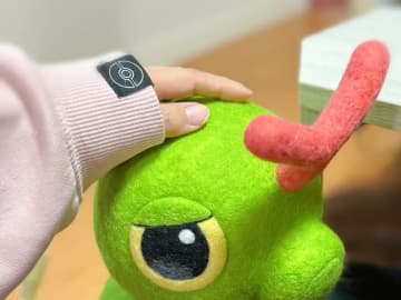 羊毛フェルトでキャタピーを作ったら？　リアルすぎる姿に「すっご」「実在してるみたい」