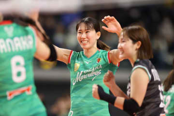 11-14からの劇的逆転V　大阪マーヴェラス林琴奈が語る「攻めのサーブ」と「1％を信じる力」