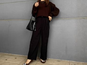 「すでに2本愛用中！」「週7穿きたい」【Pierrot】シルエットがきれいな「優秀ワイドパンツ」