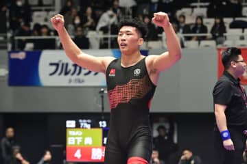 【レスリング】パリ金・日下尚がＶ　次はアジア大会に照準「メディアが集まった場で勝たないと」