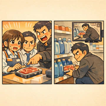 「これ値引き漏れだよ」と商品を毎回持ってくる客。だが、怪しんだ店長が防犯カメラを見ると…【短編小説】
