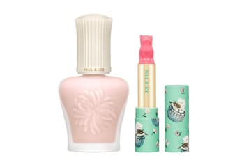ポール ＆ ジョー ボーテ、“ちょこんと座る猫”のミントパケリップ＆人気UVカットプライマーのキット