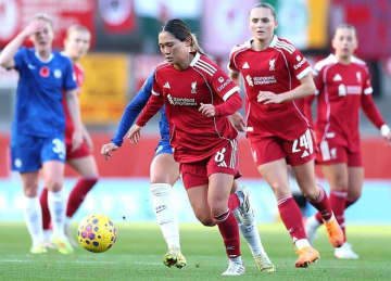 「ショックだ」「何が起きたんだ」なでしこ10番先発のリバプール女子がまさか！チェルシーに“１－９”惨敗で海外衝撃「言葉にならない。今まで見たなかで最悪の試合」