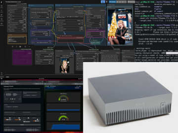 【西川和久の不定期コラム】卓上サイズでVRAM 128GB搭載ミニPC、ASUS「ASCENT GX10」を遊び尽くしてみた