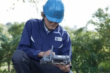 日研トータルソーシングが「ドローン測量BPOサービス」開始、建設業界のDXを推進
