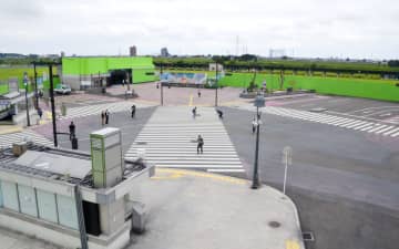 渋谷交差点再現セット閉鎖　栃木・足利、70本撮影