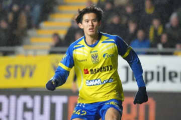 後藤啓介、伊藤涼太郎のFKから決勝弾をアシスト！　シント・トロイデンがメヘレンを下し3位浮上