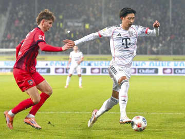 伊藤洋輝のBミュンヘンは快勝　ドイツ1部ハイデンハイム戦