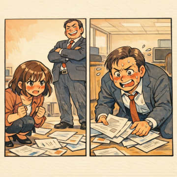 「この企画書はゴミだ」と捨てる部長。だが、取引先と練り上げた、合同企画と知り顔色が一変【短編小説】