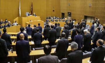 広島、非核三原則堅持へ意見書　県議会が首相の見直しに異議