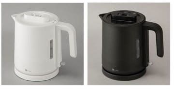 エディオン、ニトリと共同開発した注ぐときの湯量を調整できる「電気ケトル」