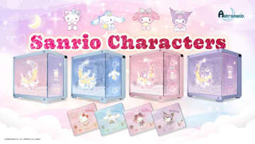 ハローキティがケース全体で楽しめるサンリオコラボゲーミングPC。キャラ別で4モデル