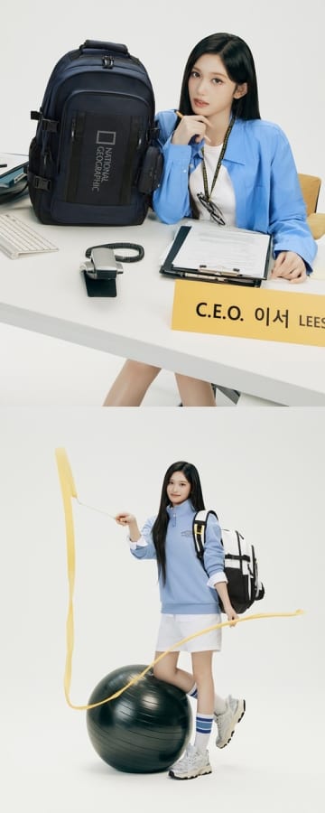 IVE・イソ、アウトドアブランドの新モデルに抜擢！教師やアスリートなど多彩な姿に変身