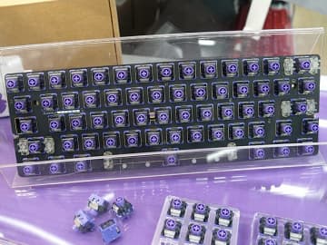 LED基板を分離したラピトリキーボードキット「RAKKA 60 ATLAS」が店頭入荷