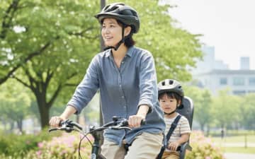 トムス、安全・軽量を追求した「自転車用ヘルメット」＆「プロテクター」 レーシングチームらしさを生かしたデザインを採用