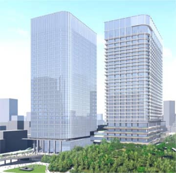 品川駅西口（高輪三丁目）の再開発、西武不動産の複合ビルは2028年度に着工予定。ホテルや地区最大のMICE施設など