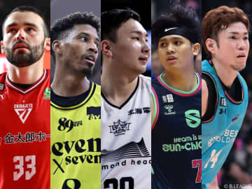 【B1スタッツランキング】仙台のカルバーが得点ランク首位キープ…3P成功率トップは佐賀の36歳SF
