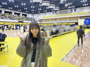 新野楓果のBestスコア2025-26⑥「連載初のＷリーグ観戦！ 迫力と熱量で推し活を満喫／ＥＮＥＯＳ×アイシン」