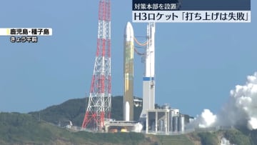 H3ロケット8号機打ち上げ失敗　軌道に「みちびき5号機」投入できず