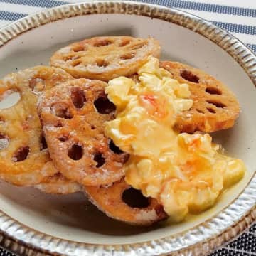 【れんこん唐揚げにタルタルぶっかけたら革命発生！】「シャキまろ神レシピ」「ご飯泥棒すぎる！」