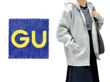 「グレーのパーカ」どう着る？【GU】40・50代が参考にしたい！「サマ見えコーデ」