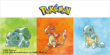 ユニクロ、初代「ポケモン」コラボ3月発売！　当時の“水彩風”キャラデザ用いたTシャツ全10種