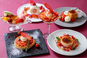 多彩な苺スイーツが勢ぞろい！「小田急ホテルセンチュリーサザンタワー」で