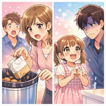 「手作りクッキーなんて菌だらけ」と捨てる潔癖ママ。作った人物が我が子だと知り最悪の空気に【短編小説】