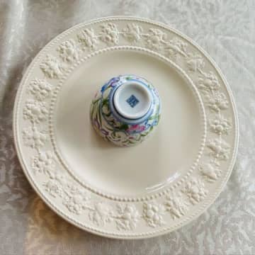 真似して〜丸いお皿に丸い湯呑みで〜美味しいクリスマスの演出