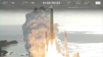 H3ロケット8号機打上げ失敗　第2段エンジンが正常に燃焼できず