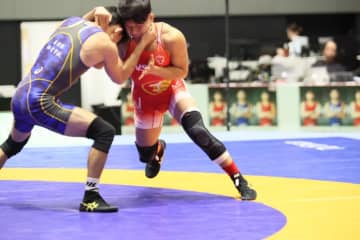 ＜レスリング＞【写真集】2025年全日本選手権／決勝（男子フリースタイル）