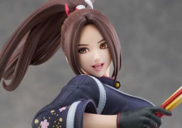 くノ一衣装とは違う魅力！「不知火舞」が最新作のライダースーツ姿で立体化