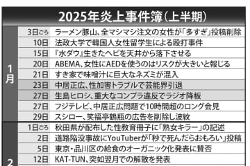 【2025年炎上事件】「芸能人は清廉潔白で面白いのか」識者が首を傾げる日本の芸能界の過剰な潔癖ぶり