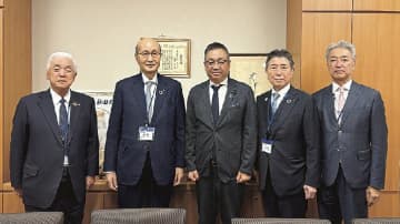 日建連／遠藤敬首相補佐官を表敬訪問／働き方改革、制度整備の転換期
