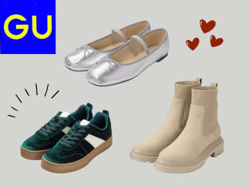 2,000円でお釣りがくる♡【GU】いま買っておきたい「お買い得シューズ」