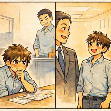 「やっぱり偏差値の差が出るよなあ」と見下してくる職場の先輩。だが、私が昇進した結果、態度が一変