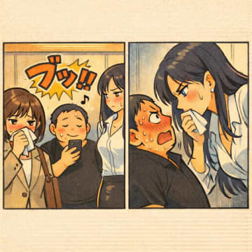 エレベーターで「ブッ」と悪気もなくオナラをする隣人。だが、同乗していた女性の一言に泣いた【短編小説】
