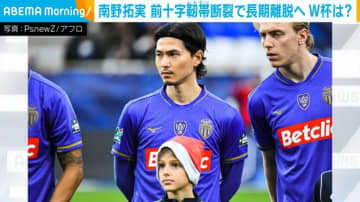 南野拓実 前十字靱帯断裂で長期離脱へ W杯は？